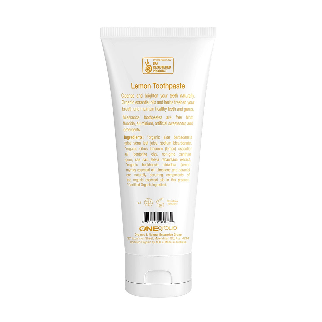 Lemon Toothpaste 100g 1