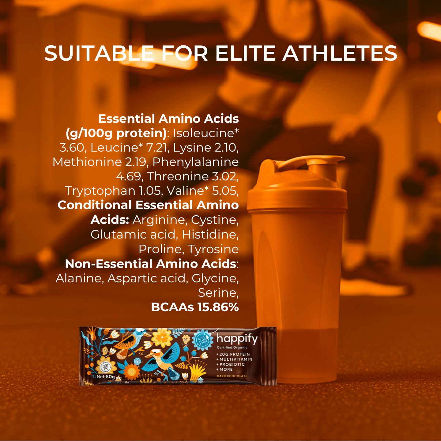 HAPPIFY BAR DARK CHOCOLATE