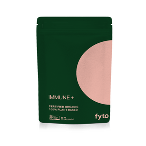 IMMUNE+ <br />Certified Organic <br />100% Plant based<br />60 capsules